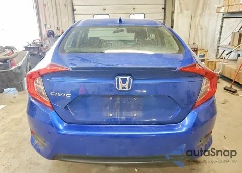 2018 Honda Civic Ex from USA, damaged, VIN JHMFC1F37JX043458